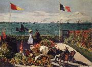 Claude Monet Terrace at Sainte china oil painting artist